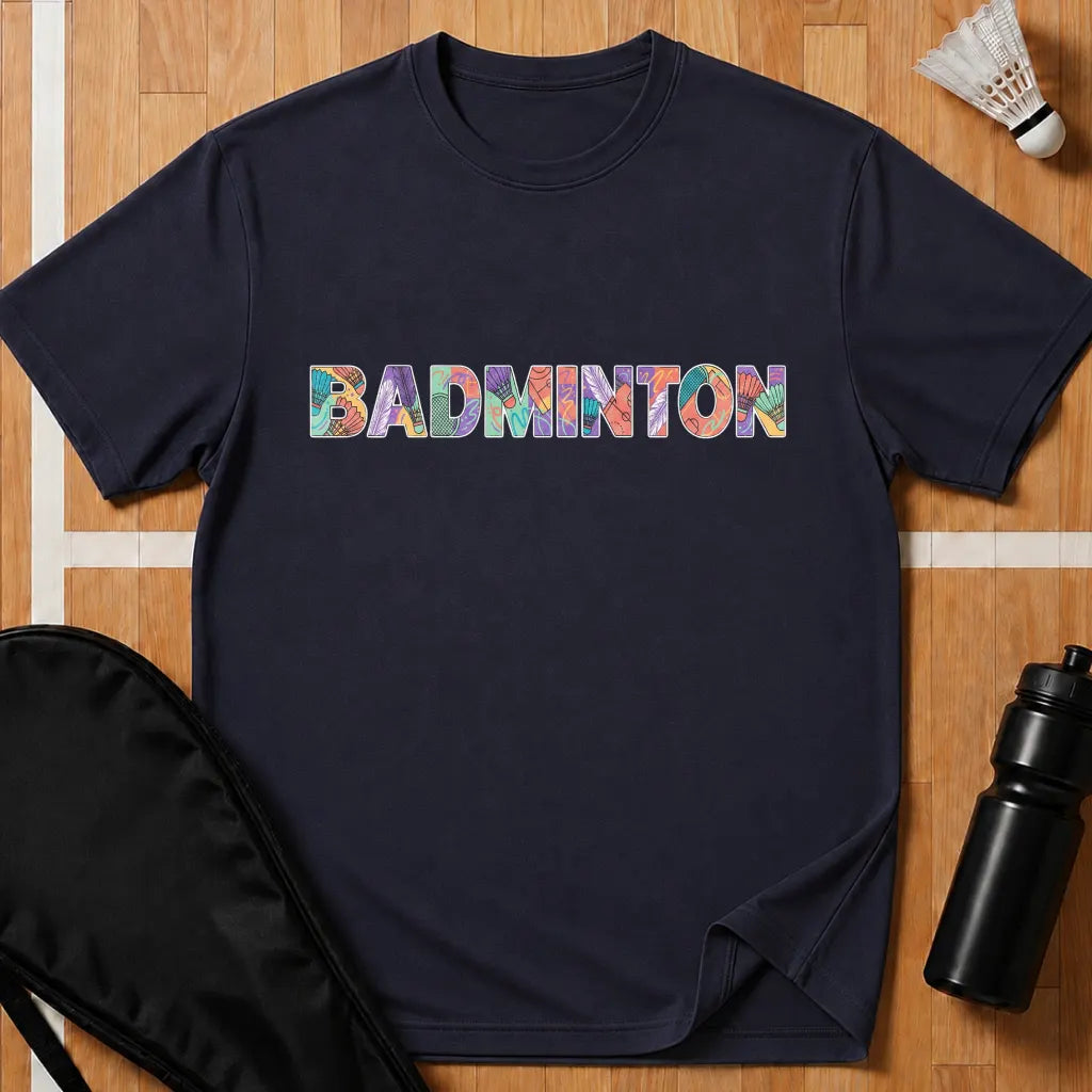 Badminton Colors T-Shirt