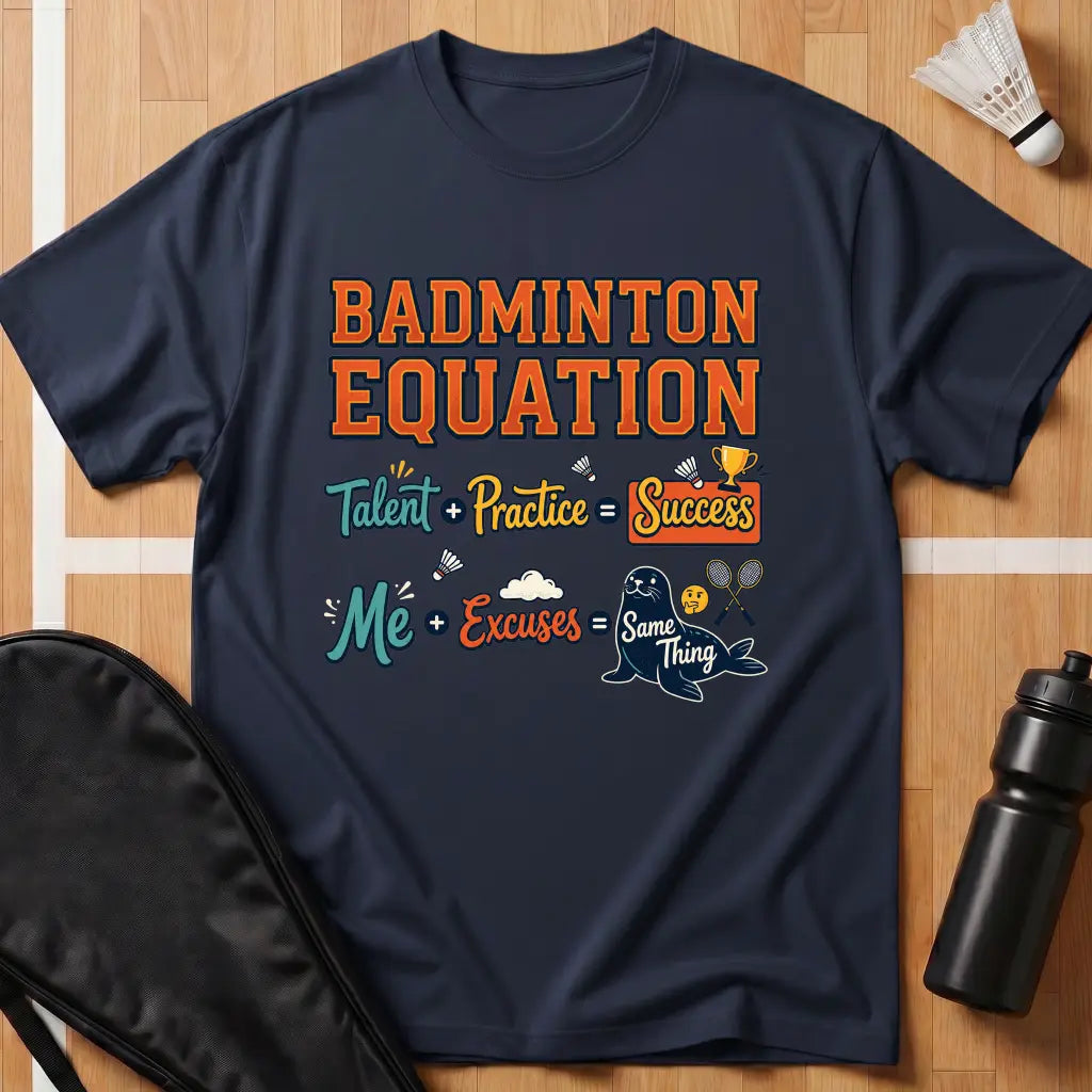 Badminton Equation T-Shirt