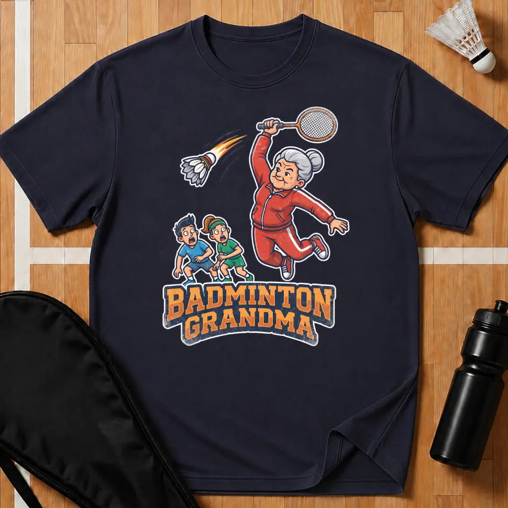 Badminton Grandma T-Shirt