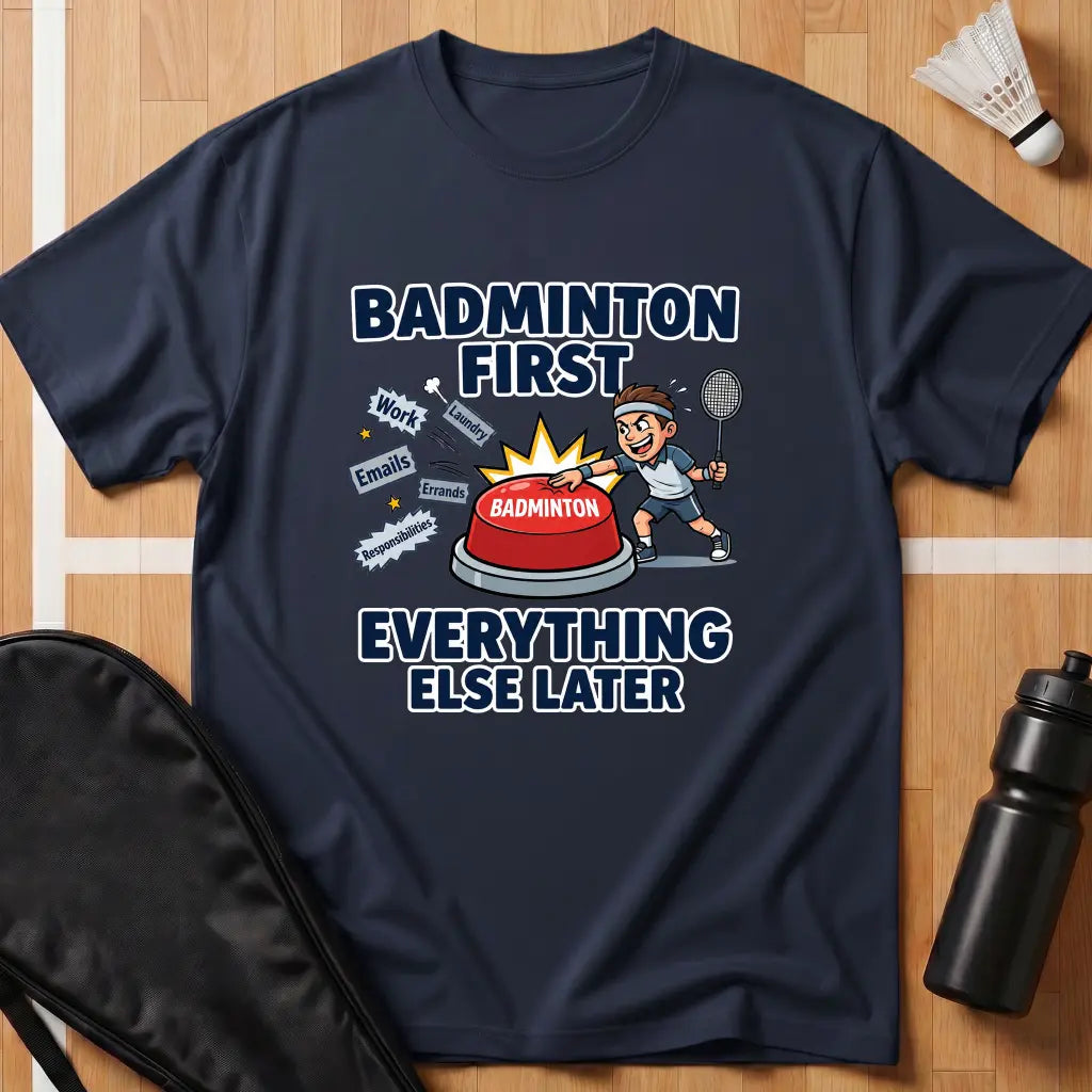 Badminton First T-Shirt