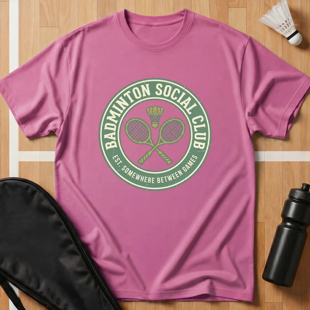 Badminton Social Club T-Shirt