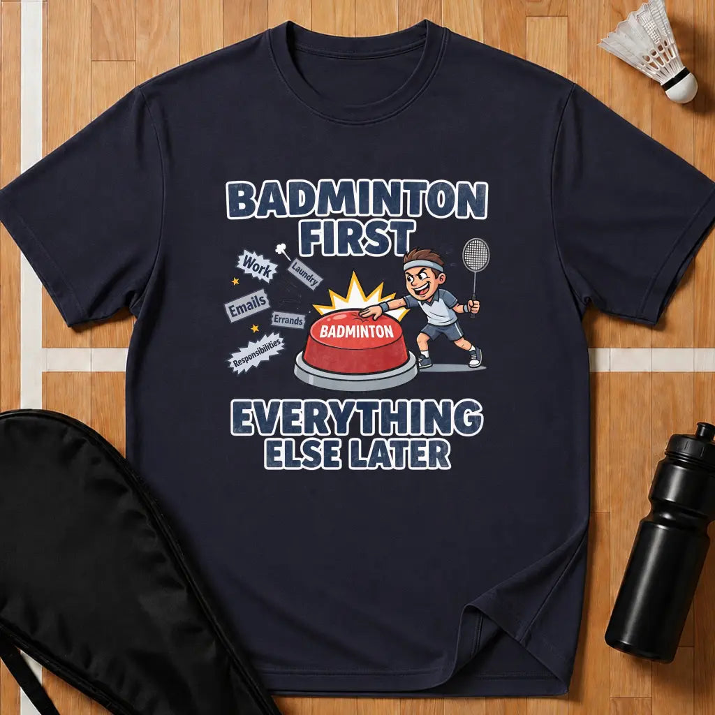 Badminton First T-Shirt