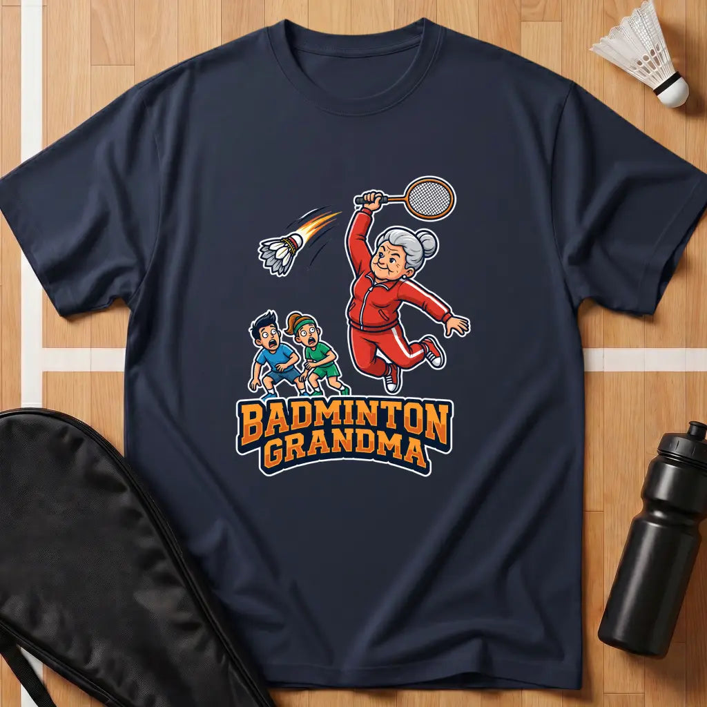 Badminton Grandma T-Shirt