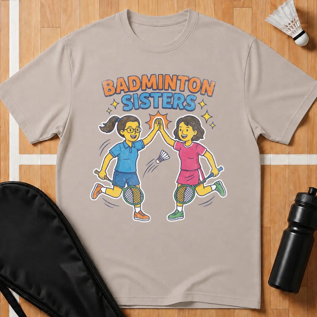 Badminton Sisters T-Shirt