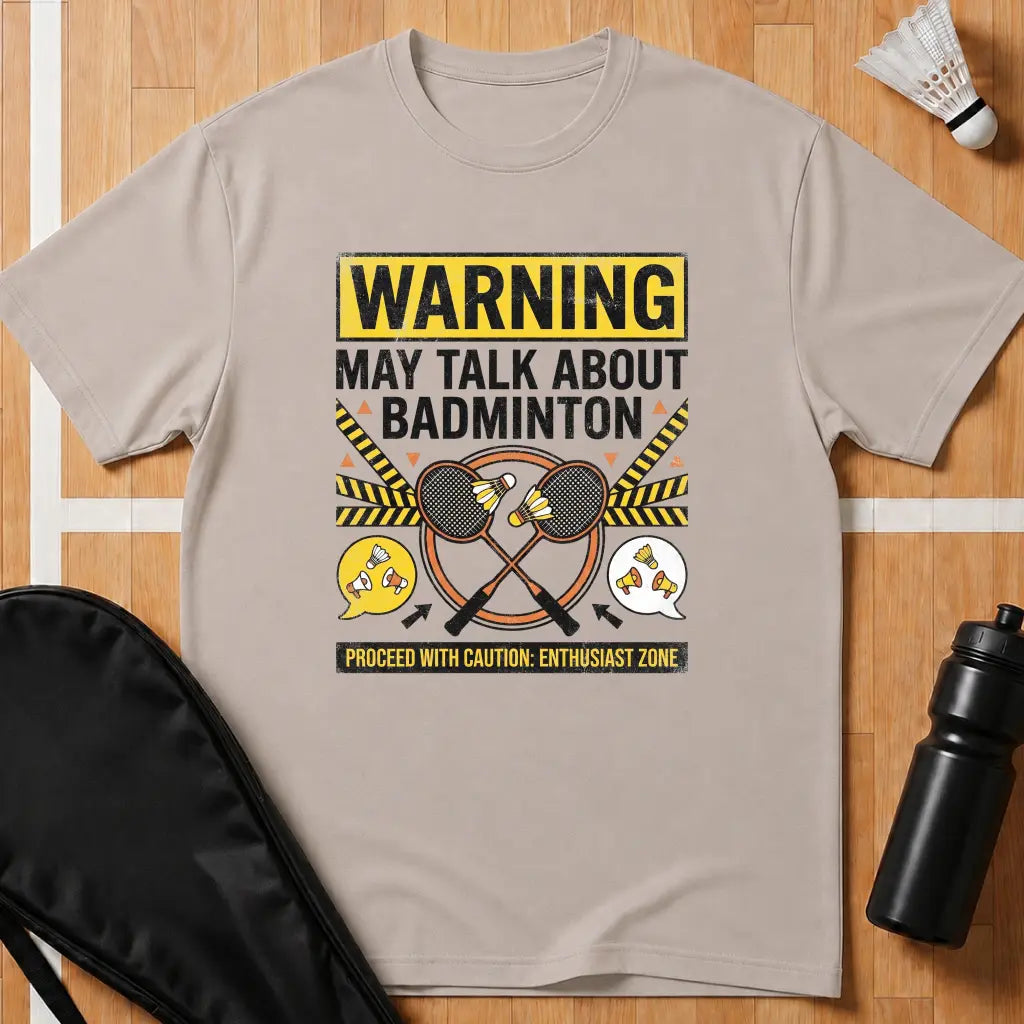 Warning May Talk T-Shirt