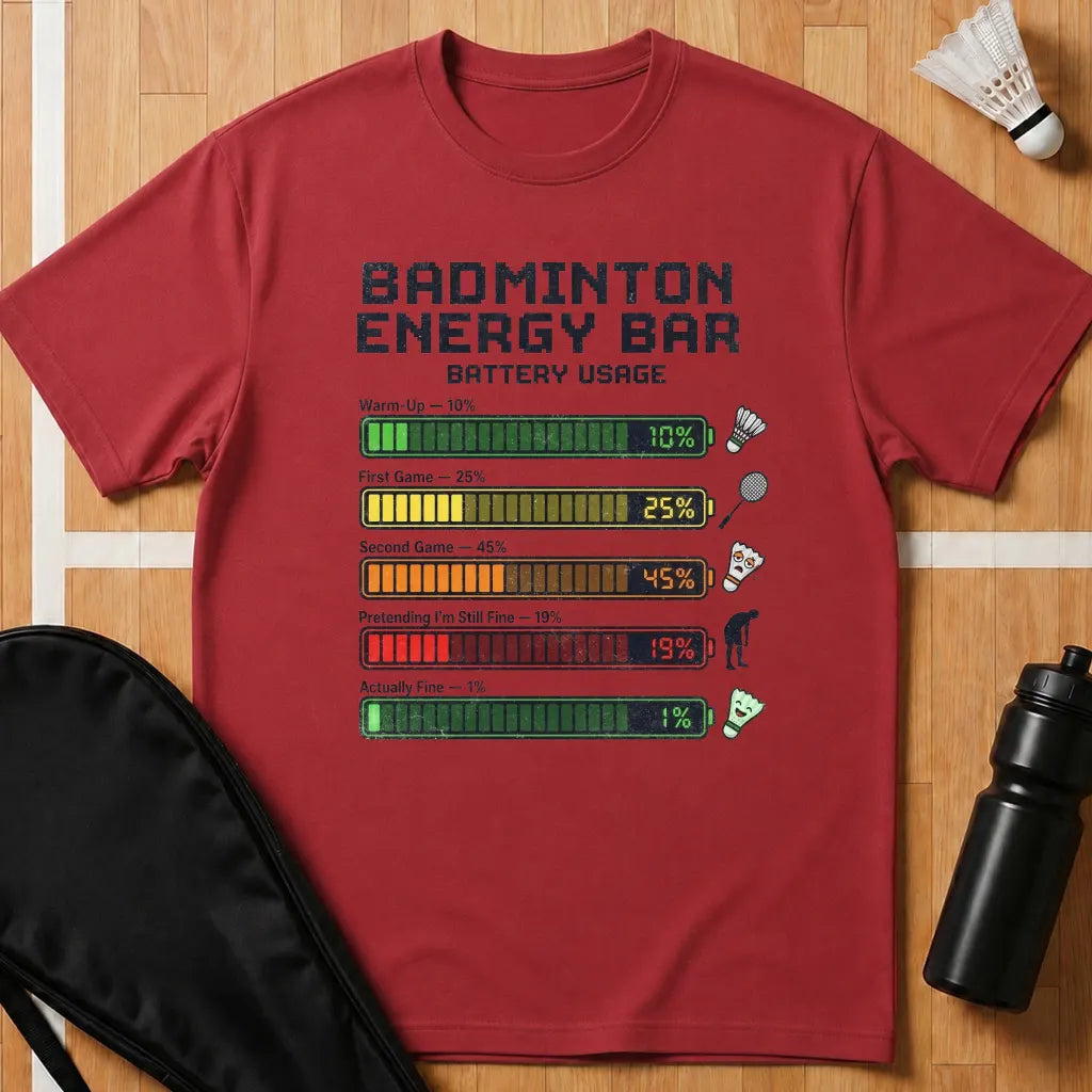 Badminton Energy Bar T-Shirt