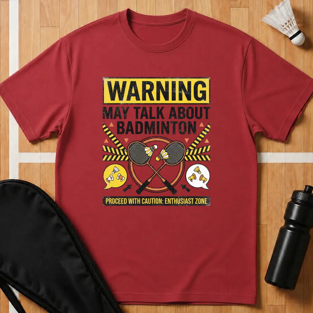 Warning May Talk T-Shirt