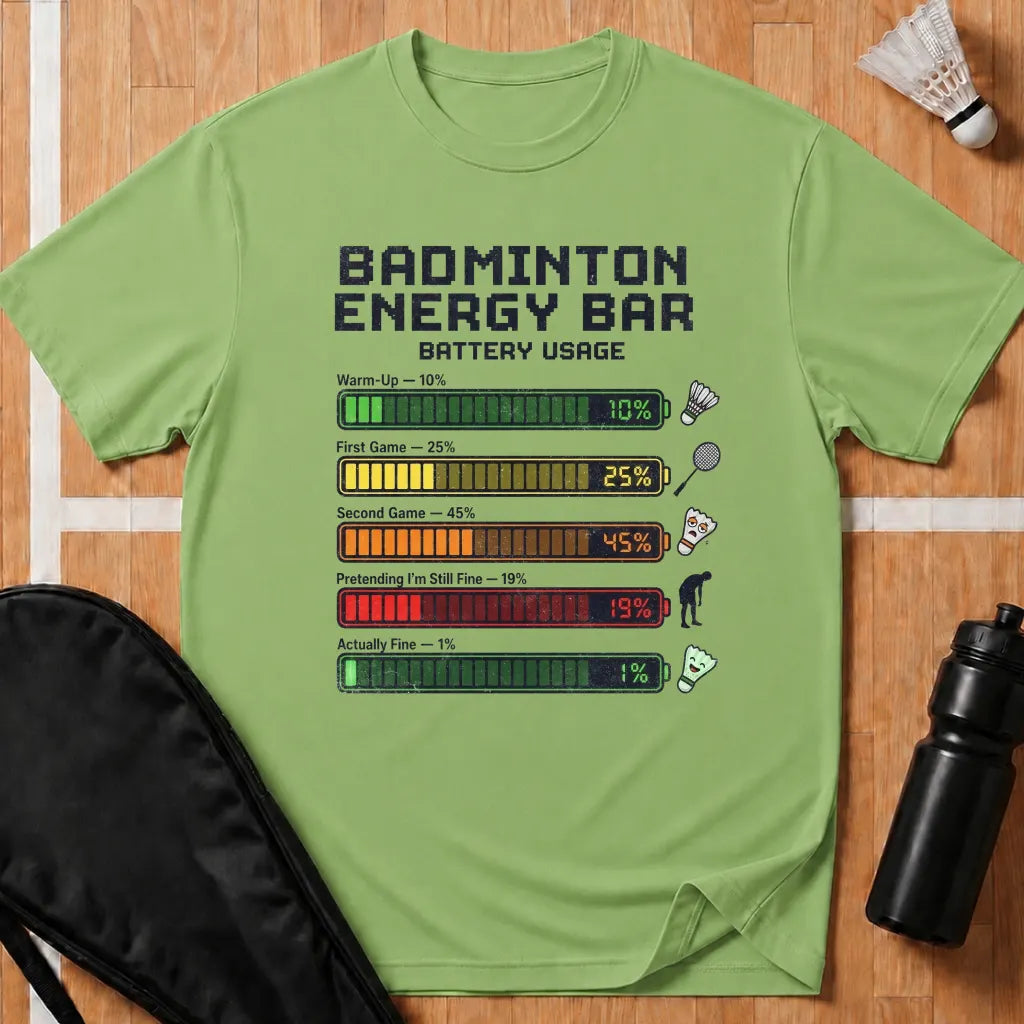 Badminton Energy Bar T-Shirt