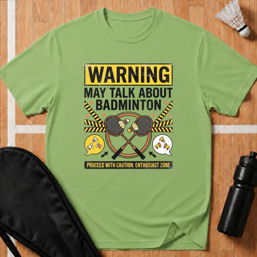 Warning May Talk T-Shirt